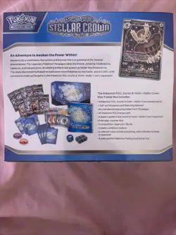 Pokemon TCG Scarlet and Violet Stellar Crown Elite Trainer Box - Image 2