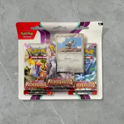 6x Pokemon Paldea Evolved 3 Pack Triple Blisters Brand New & Sealed - Image 2