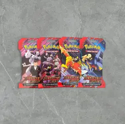 Pokemon TCG - x 4 Destined Rivals Sleeved Booster packs Full Artset Brand New - Image 1