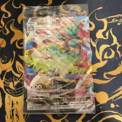 JUMBO Pokemon Snorlax VMAX 142/202 GameStop Sword & Shield Stamped Promo SEALED - Image 1