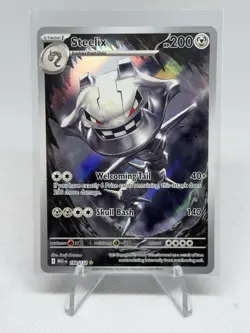 Pokemon TCG Illustration Rare Steelix #150/132 Mega Evolution - Image 1