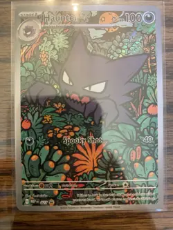 Pokemon 027 Haunter Illustration Rare Black Star Promo (x2) - Image 4