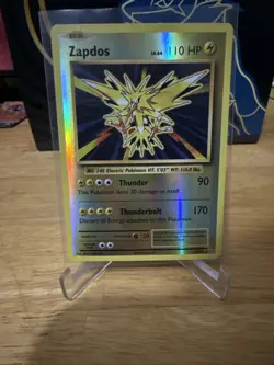 Pokemon TCG Zapdos XY Evolutions 42/108 Reverse Holo Rare (C) - Image 1