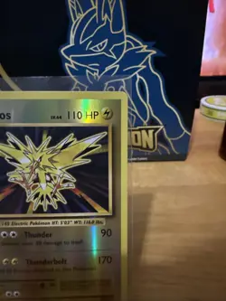 Pokemon TCG Zapdos XY Evolutions 42/108 Reverse Holo Rare (C) - Image 3