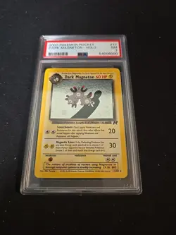 DARK MAGNETON PSA #11 • 2000 POKEMON TEAM ROCKET HOLO - NM 7 - Image 1