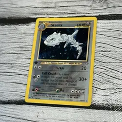 Pokemon TCG Steelix Neo Genesis 15/111 Holo 1st Edition Holo Rare - NM/LP - Image 1