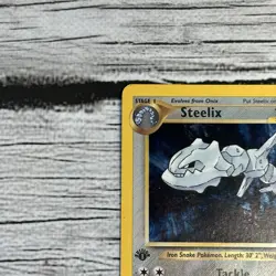 Pokemon TCG Steelix Neo Genesis 15/111 Holo 1st Edition Holo Rare - NM/LP - Image 5