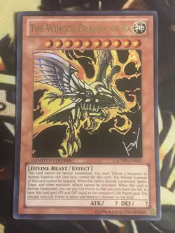 Yugioh: The Winged Dragon Of Ra - JUMP-EN045 - Ultra Rare - Limited Ed - MP - Image 1