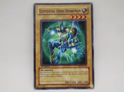YuGiOh! Elemental Hero Sparkman - YSD-EN010 - Common - 1st Edition - MP - Image 1