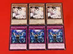 3x Infinite Impermanence + 3x Ash Blossom & Joyous Spring | NM | YuGiOh! - Image 1