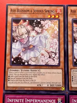 3x Infinite Impermanence + 3x Ash Blossom & Joyous Spring | NM | YuGiOh! - Image 5