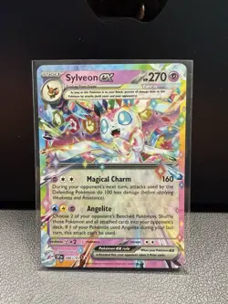 Pokemon Card Lot (19 Cards) - EX, Rare, & Trainer Mix - Sylveon ex - Image 3