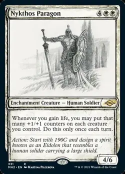 ~ Nykthos Paragon (Showcase) ~ NM Foil ~ Modern Horizons 2 ~ MTG ~ - Image 1