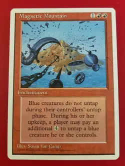 1x Magnetic Mountain | 4th Edition | MTG Magic Cards - Image 1