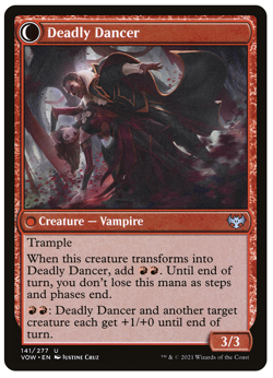 MTG - 8 x Different FOIL Red Vampire Cards - Rare, Uncommon & Common - LP+ - Image 2