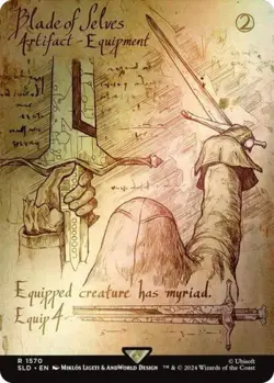 MTG English Blade of Selves (Rainbow Foil) NM Foil Secret Lair - Image 1