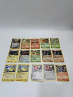 Lot Of 15 Pokemon TCG Cards Bundle Bagon Pelipper Magikarp Cloyster Beldum LP - Image 1