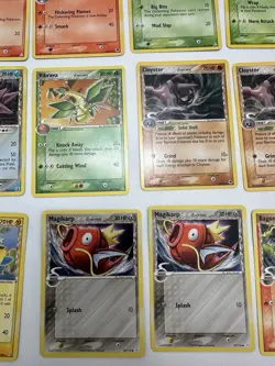 Lot Of 15 Pokemon TCG Cards Bundle Bagon Pelipper Magikarp Cloyster Beldum LP - Image 5