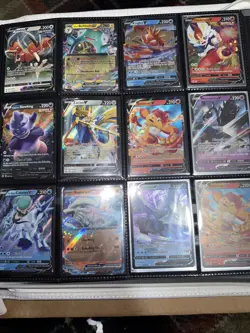 pokemon Tcg binder collection lot Nm/m x140 Cards - Image 1