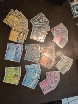 Prismatic Evolution Holo Reverse Hollow Card Lot Eevee Evolution (44 Cards) - Image 1