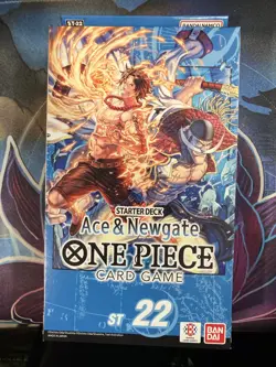 One Piece Card Game: Starter Deck ST 22: Blue Ace & Newgate (Factory Sealed) - Image 1