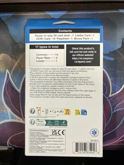 One Piece Card Game: Starter Deck ST 22: Blue Ace & Newgate (Factory Sealed) - Image 2