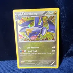 Garchomp 91/124 Cosmos Holo Rare Dragons Exalted Pokemon Card - Image 1
