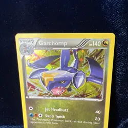 Garchomp 91/124 Cosmos Holo Rare Dragons Exalted Pokemon Card - Image 2