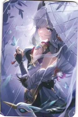 SHENHE SHEN HE Genshin Impact Goddess Story ACG Anime Waifu Custom Card - Image 1