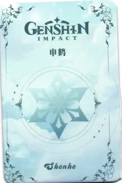 SHENHE SHEN HE Genshin Impact Goddess Story ACG Anime Waifu Custom Card - Image 2