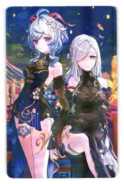 GANYU SHENHE GENSHIN IMPACT Goddess Story ACG Anime Waifu Custom Card - Image 1