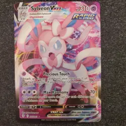Pokemon Card - Sylveon VMAX 075/203 Evolving Skies Ultra Rare NM - Image 1