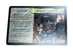 2001 Harry Potter TCG Base Set Foil Rare Card 6/116 Gringotts Cart Ride - Image 1
