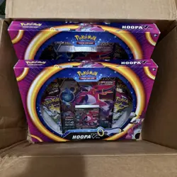 Pokemon TCG Hoopa V Trading Cards Box Factory Sealed Lot of 2 - Image 1