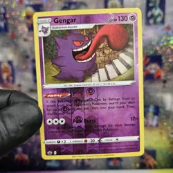 Gengar 57/198 Chilling Reign Reverse Holo Rare Pokemon Card TCG 057/198 - Image 1