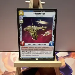 Redemption 052/252 Rare Star Wars Unlimited Card SOR - Image 1