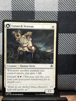 MTG TCG: Lunarch Veteran 32, Innistrad Remastered - Image 1