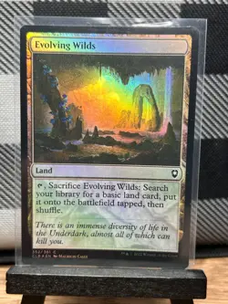 MTG TCG: Evolving Wilds 352/361, Battle for Baldur's Gate _ FOIL - Image 1