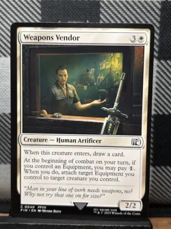 MTG TCG: Weapons Vendor 40, Final Fantasy - Image 1