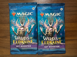 LOT OF 2 Magic the Gathering: Wilds of Eldraine - Set Booster Pack Sealed - Image 1