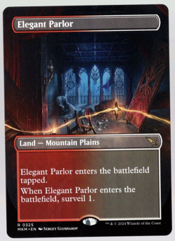 Elegant Parlor 0325 Non Foil Borderless Rare Karlov Manor MTG Near Mint - Image 1