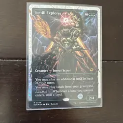 Icetill Explorer -Fracture Foil- Edge of Eternities EOE 388 mtg NM/M - Image 2