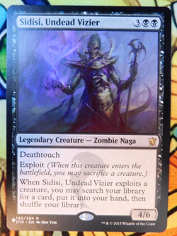 Sidisi, Undead Vizier - Regular - NM (just opened) - The List Reprints - Image 1