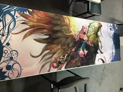 MAGIC THE GATHERING Theros Inspired 8ft Table Length Playmat Blue - Image 1