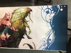 MAGIC THE GATHERING Theros Inspired 8ft Table Length Playmat Blue - Image 4