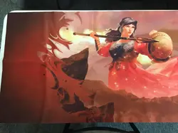 MAGIC THE GATHERING Theros Inspired 8ft Table Length Playmat Red - Image 2