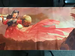 MAGIC THE GATHERING Theros Inspired 8ft Table Length Playmat Red - Image 3