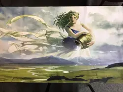 MAGIC THE GATHERING Theros Inspired 8ft Table Length Playmat Purple - Image 3