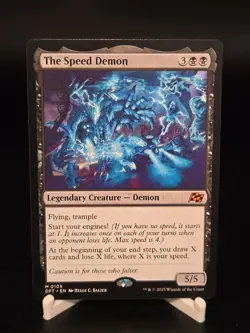THE SPEED DEMON mtg Aetherdrift - Image 1