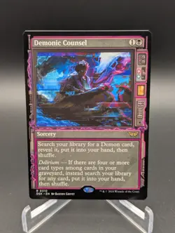 Demonic Counsel (Showcase) Duskmourn: House of Horror Regular - Image 1